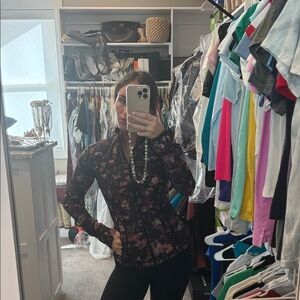 lululemon athletica Floral Define Jacket in Size 6